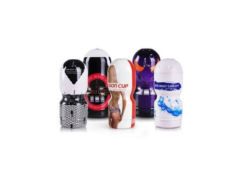 Masturbator waginalny Passion Cup 02 z wypustkami - 4
